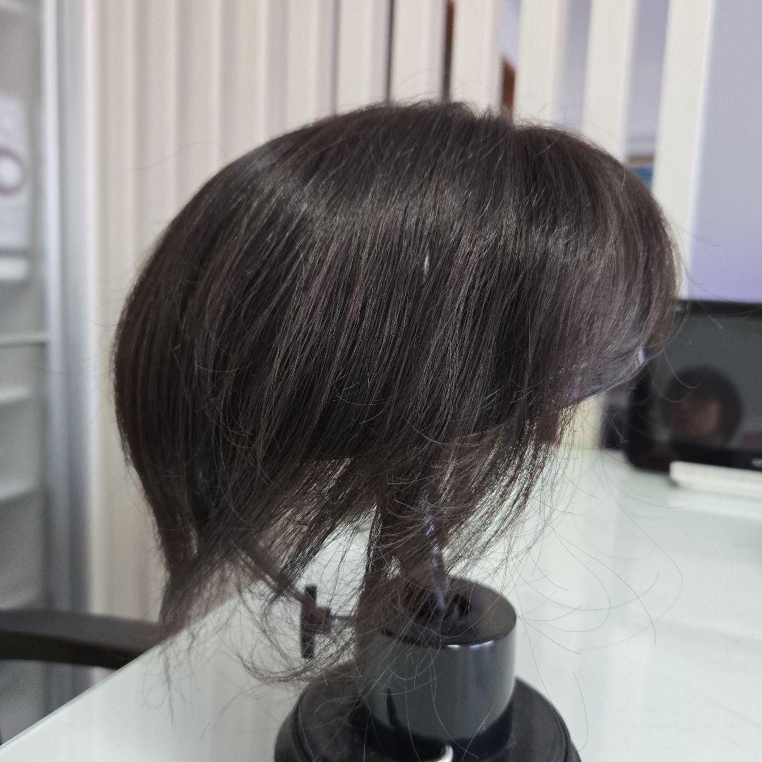 し*り様 ダークブラウン ショートウィッグ アデランス　フルオーダー品