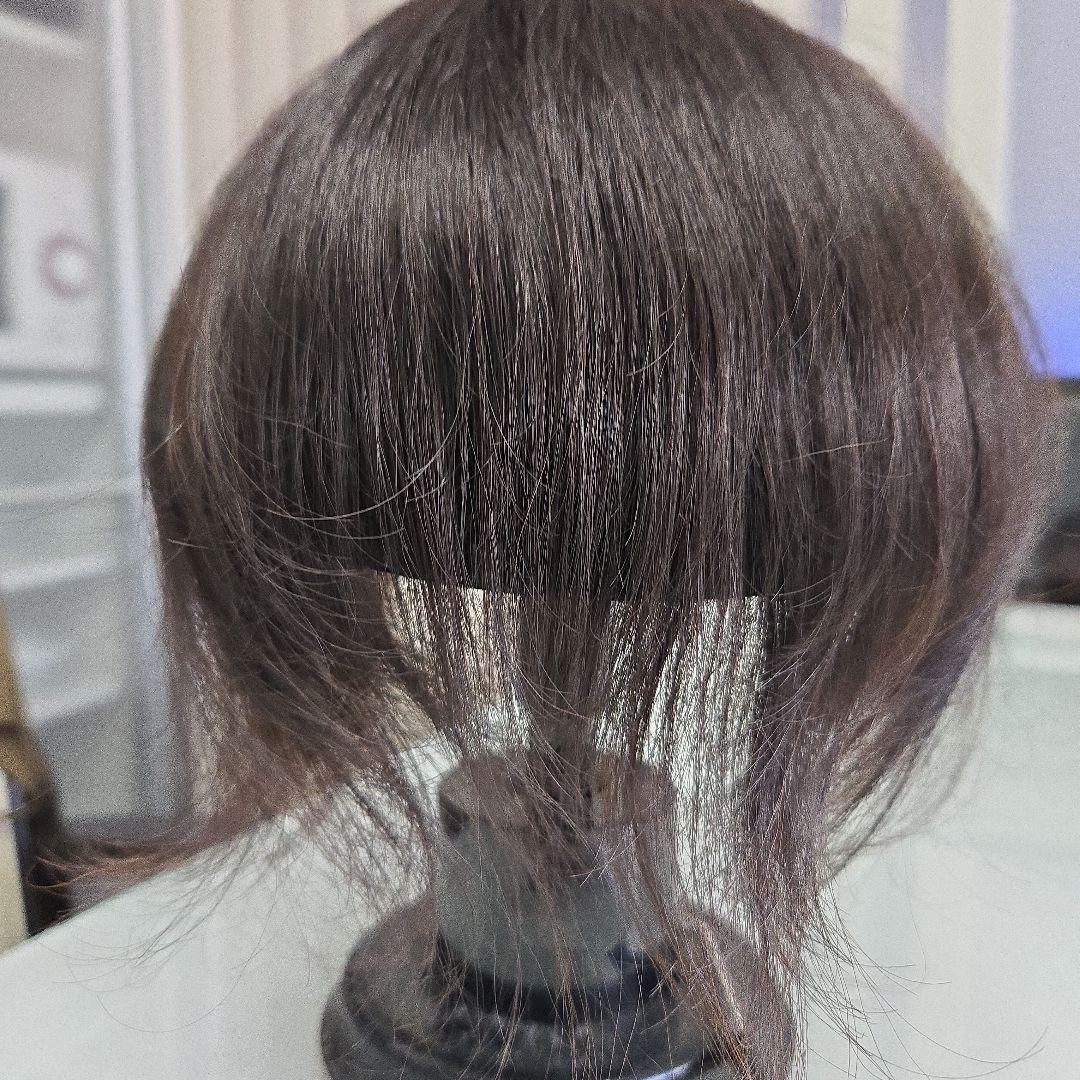 し*り様 ダークブラウン ショートウィッグ アデランス　フルオーダー品