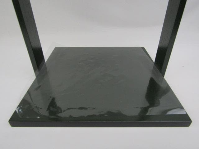 Y5-1026 ◇茶道具 裏千家 青漆 知足棚 淡々斎好 保護シート付 組立式◇