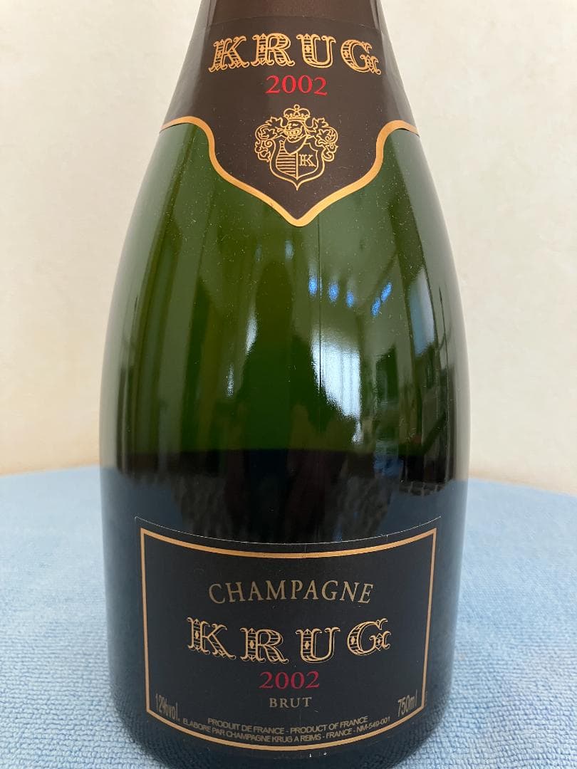 新年にいかが？クリュッグ ヴィンテージ2002（二次流通品ではありません）