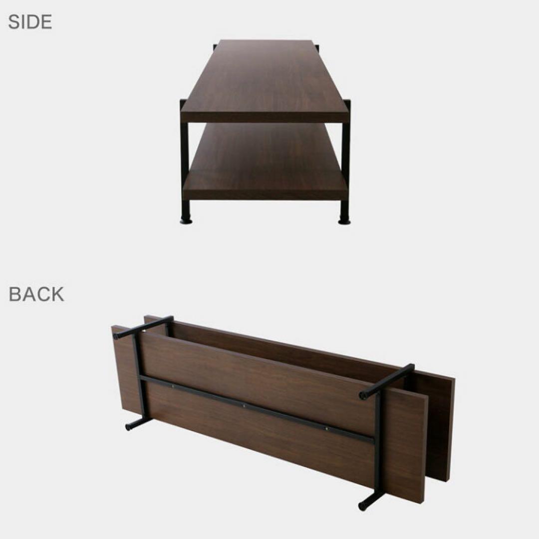 LOWYAダークブラウン テレビ台 150cm