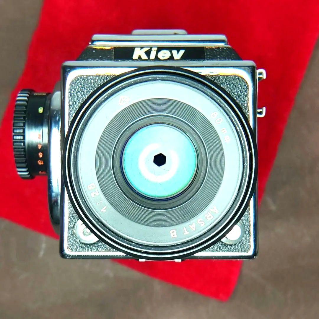 フィルムカメラ Kiev 88 TTL VOLNA 3 MC F/2.8 80mm