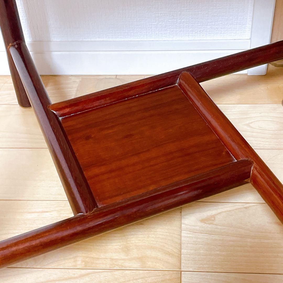 螺鈿細工 唐木家具 机 テーブル