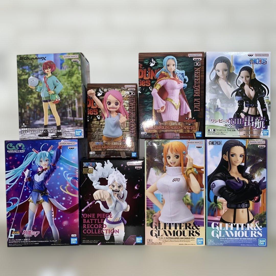 ONE PIECE フィギュアセット ナミ ロビン ミク