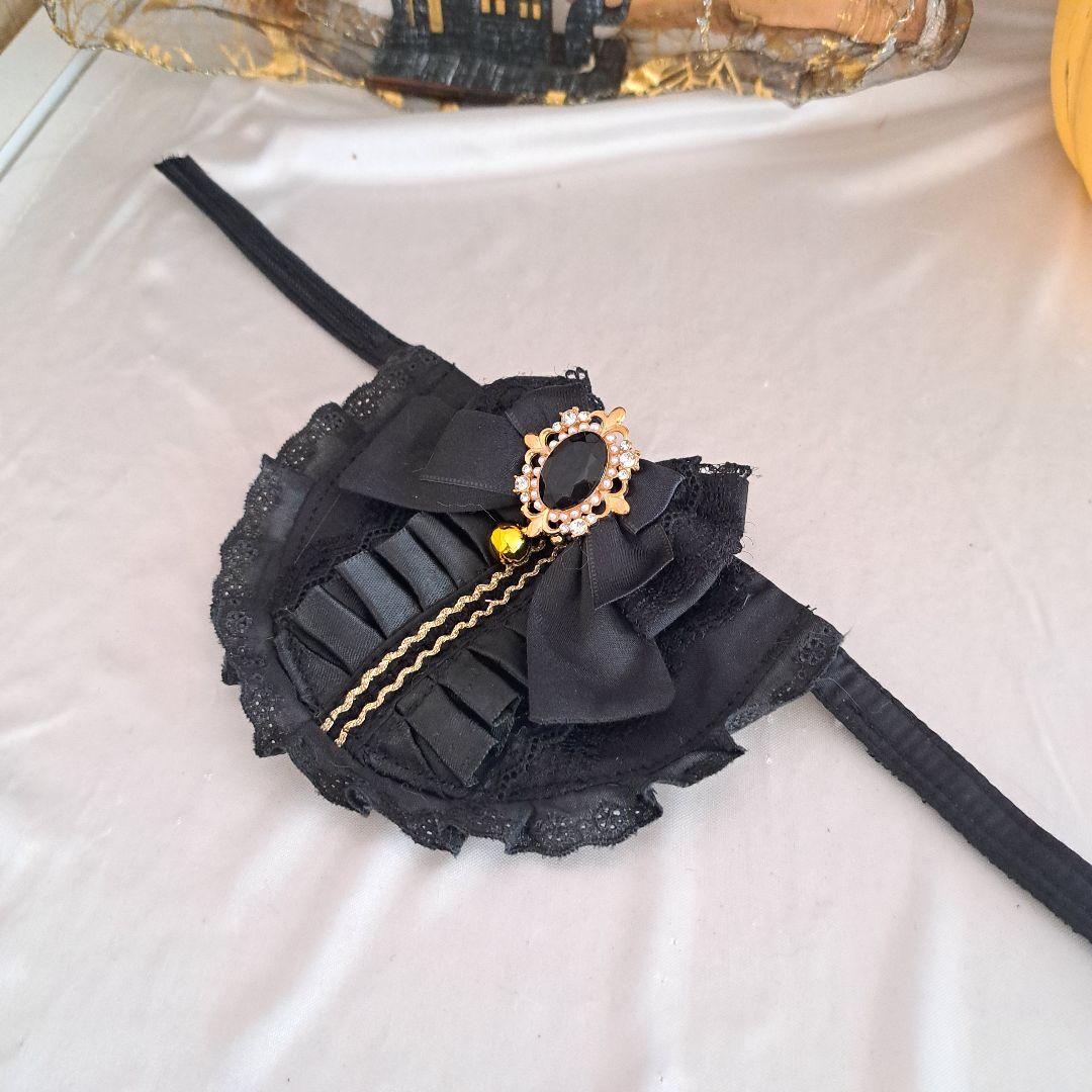 ハロウィン、ゴスロリスタイ(④)わんちゃん猫ちゃん用