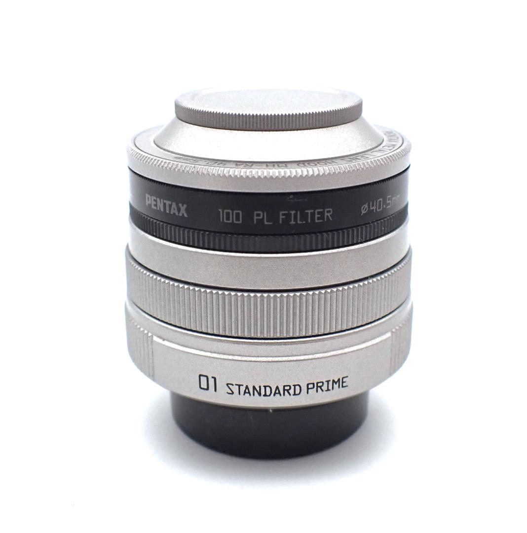 PENTAX 01レンズ　メタルフード・PLフィルターセット