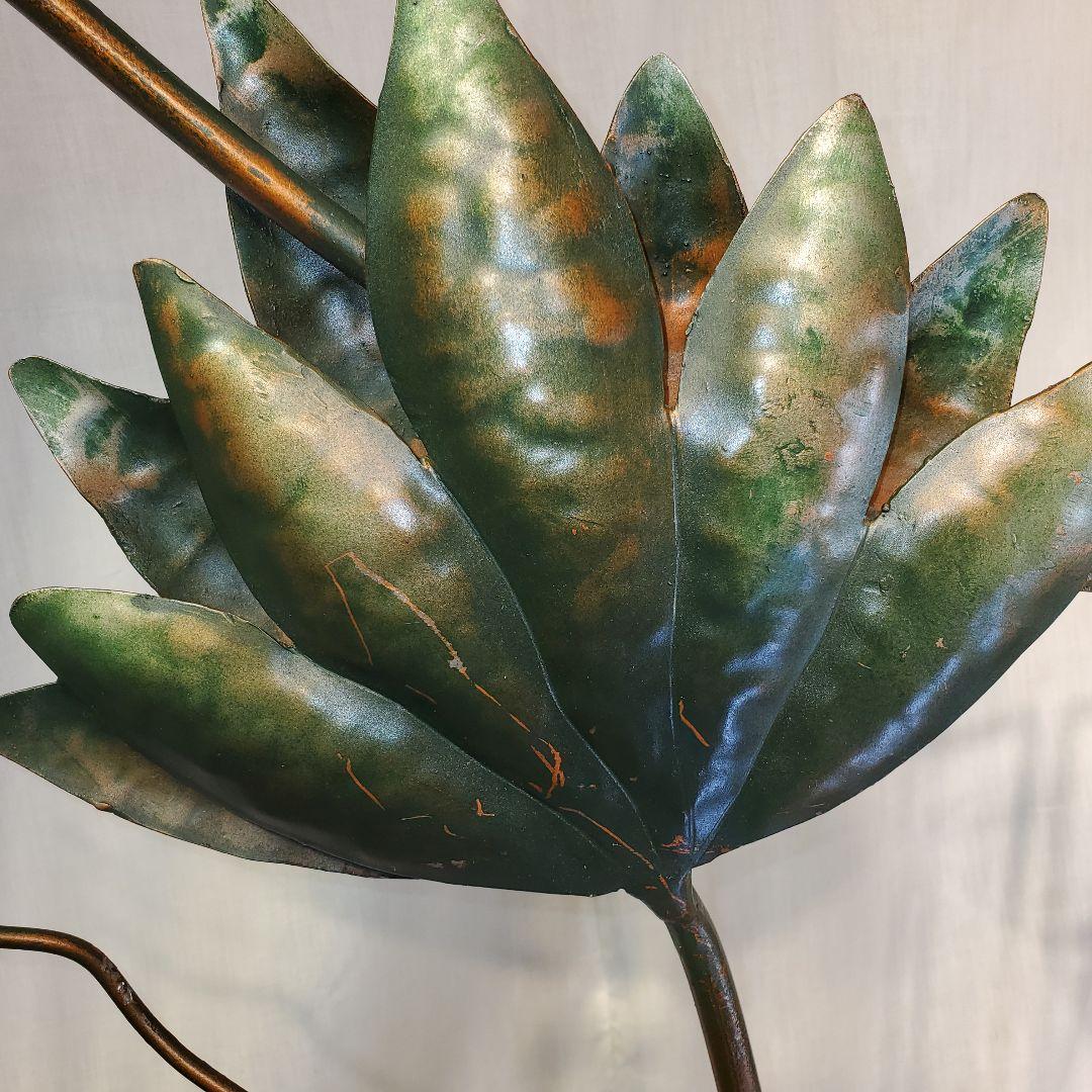 Y*U様 蓮　パーテーション　ロートアイアン　大型　衝立　作家物　２０万　アンテ