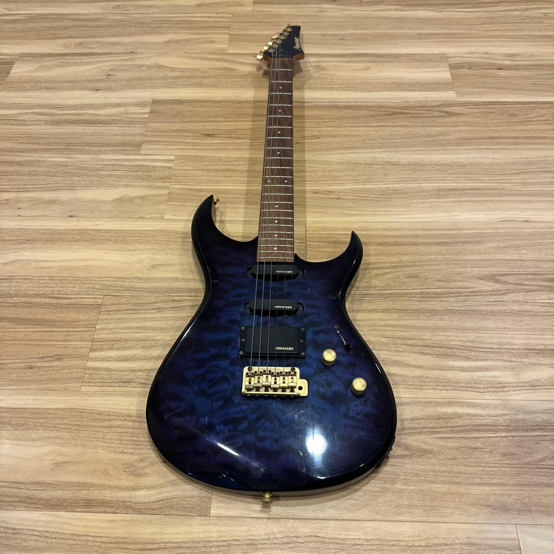 FERNANDES エレキギター 青紫色