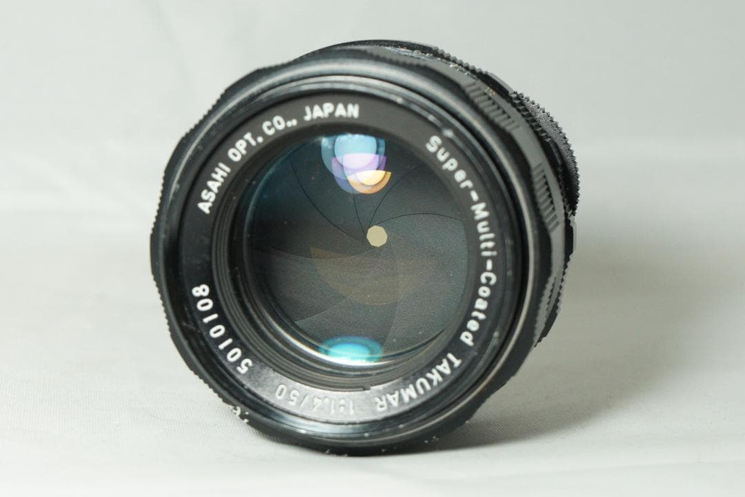 【並品】ペンタックス SMC Takumar 50mm F1.4