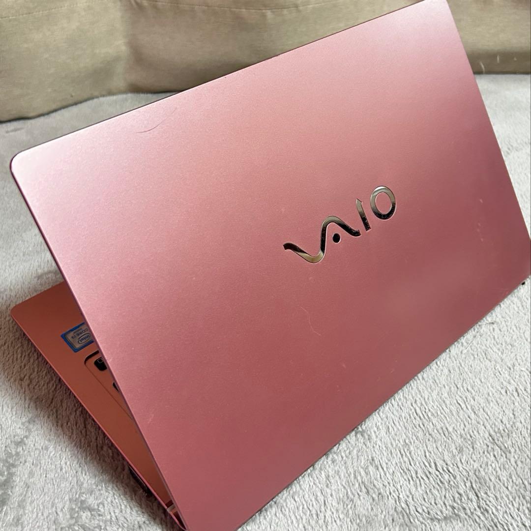 ピンクVAIO✨Core i3 windows11ノートパソコンすぐ使える