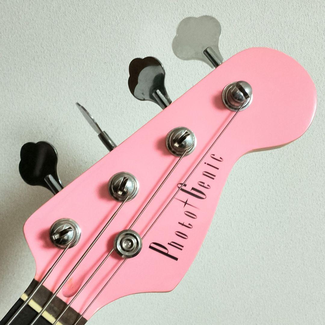 Photogenic　PRECISION TYPE　エレキベース　ピンク