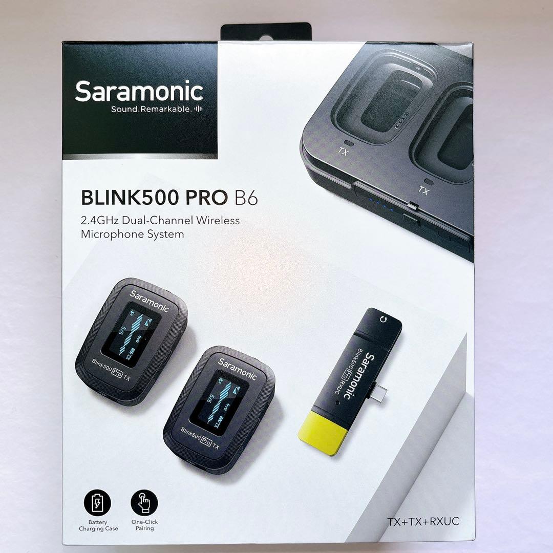 Blink500 Pro B6 スマホ用ワイヤレス デュアルマイク