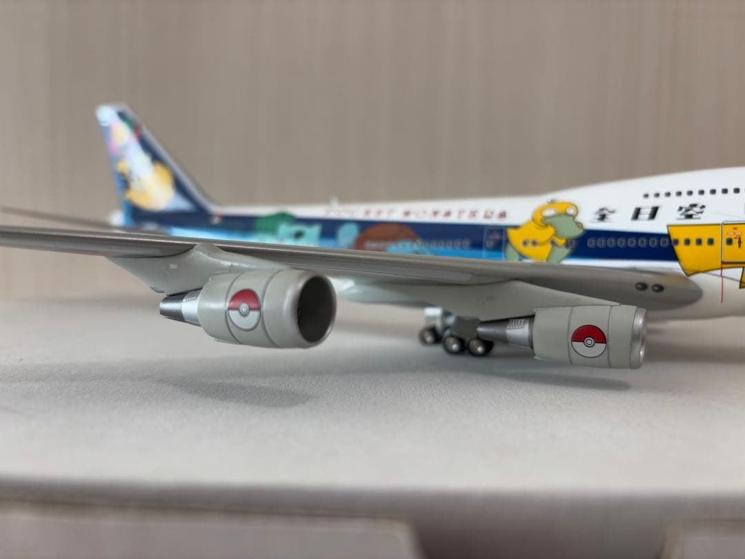 【希少】1/200 ANA 全日空 ポケモンジェット B747-481D