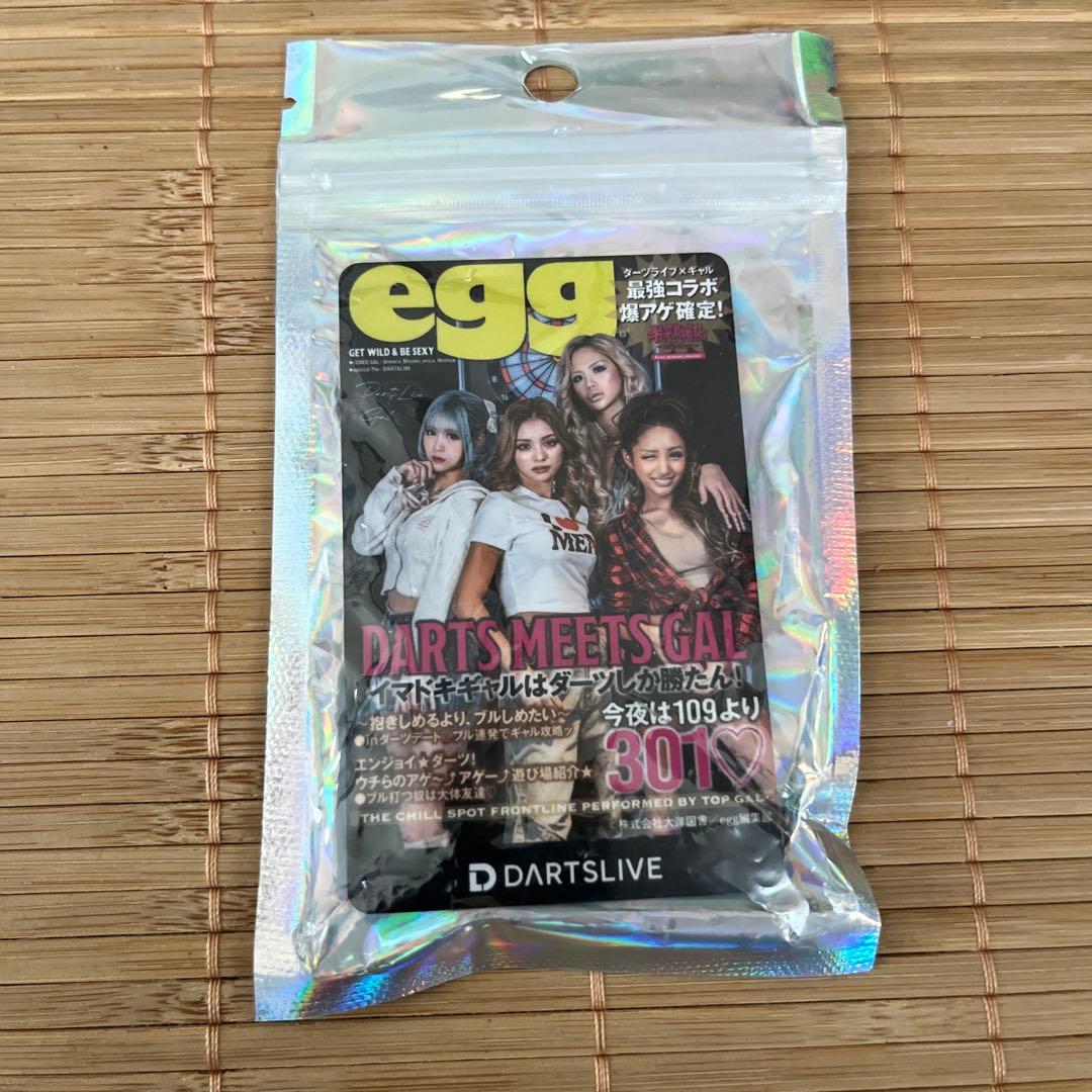 DARTS MEETS GAL ダーツライブカード 新品未使用