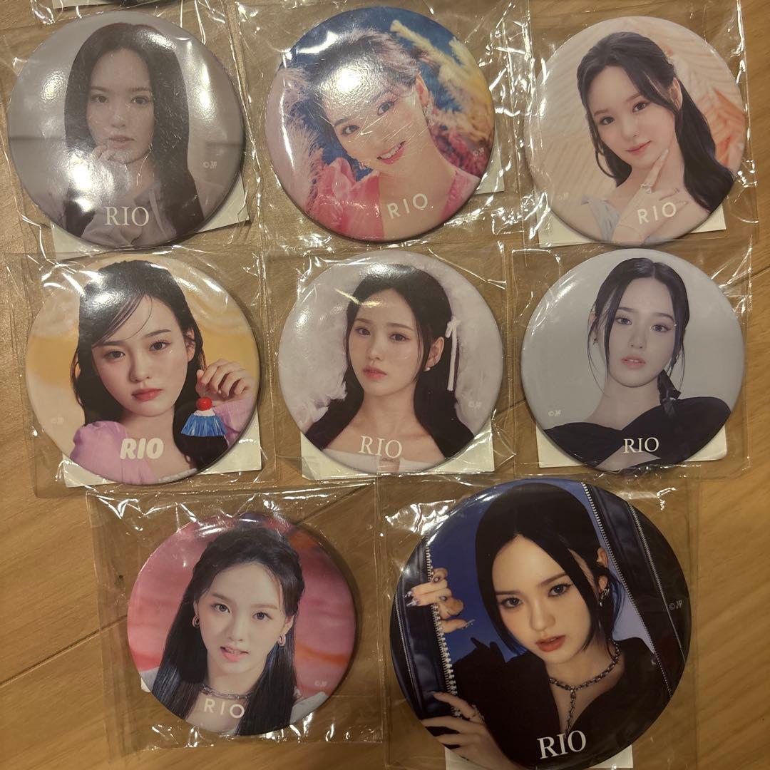 NiziU リオ 缶バッジ まとめ売り