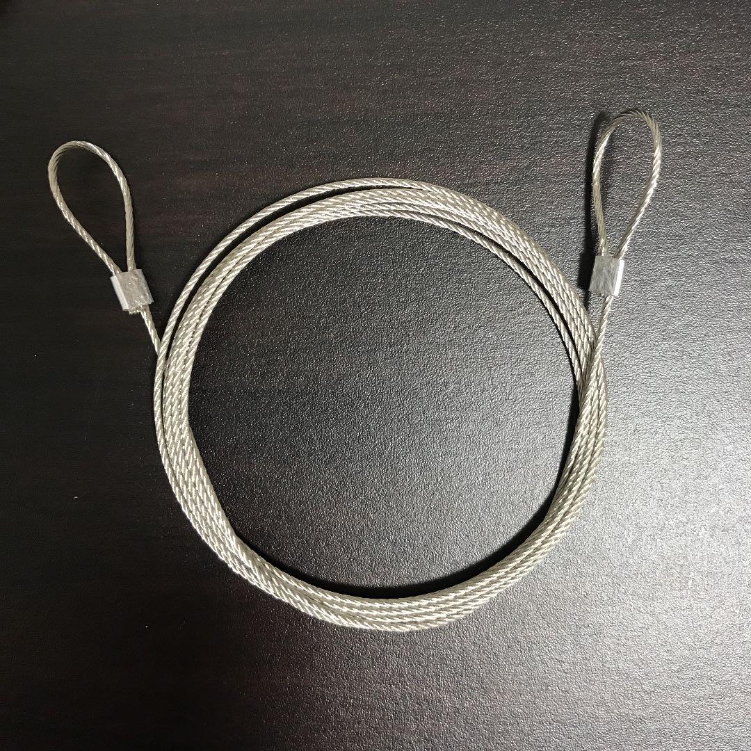 セキュリティケーブル　1.5m 24個セット