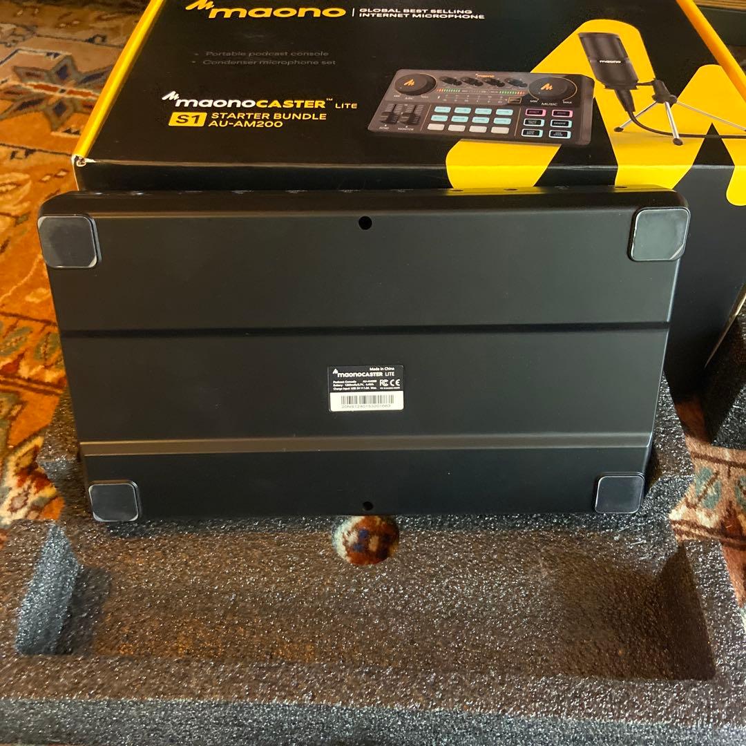 【美品】　maonoCASTER S1 スターターバンドル AU-AM200