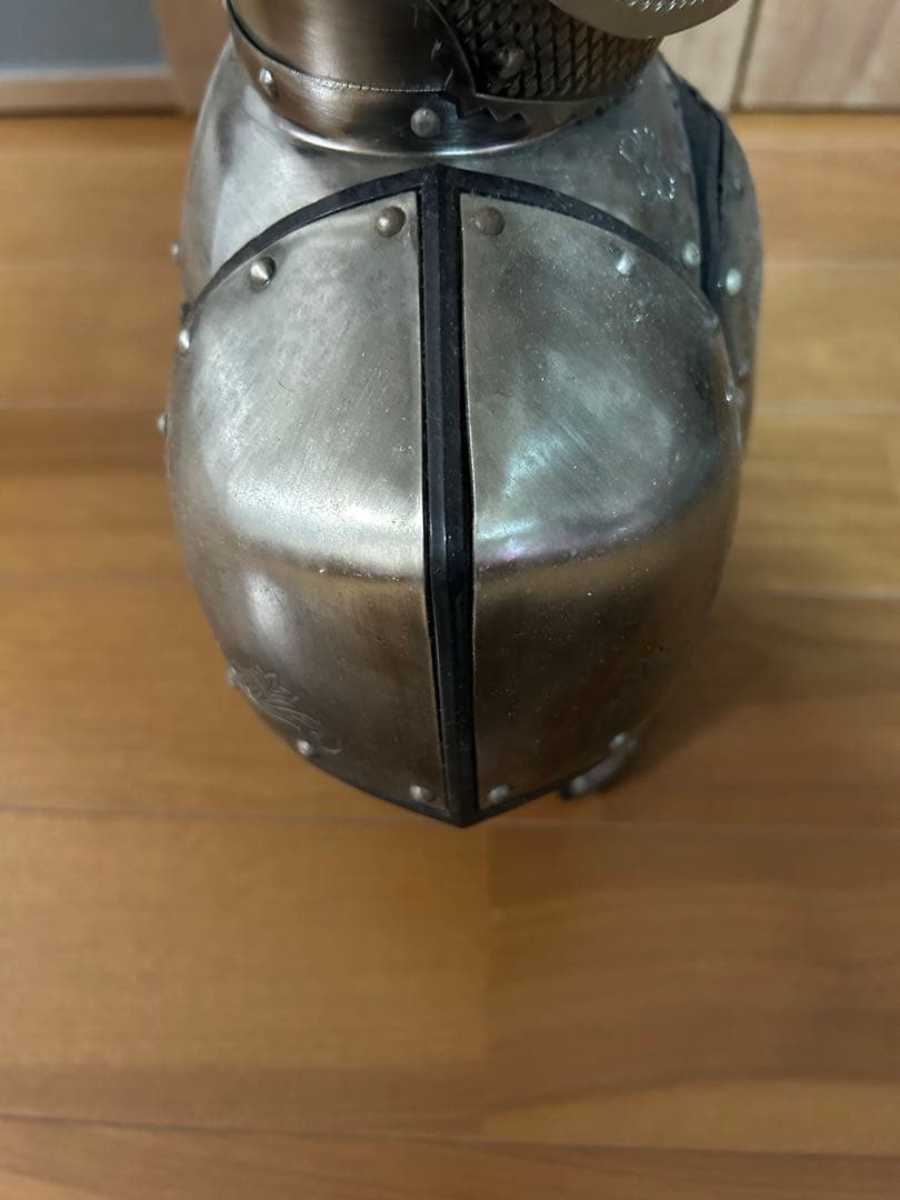 騎士の鎧 金属製 ニッカウイスキー 置物