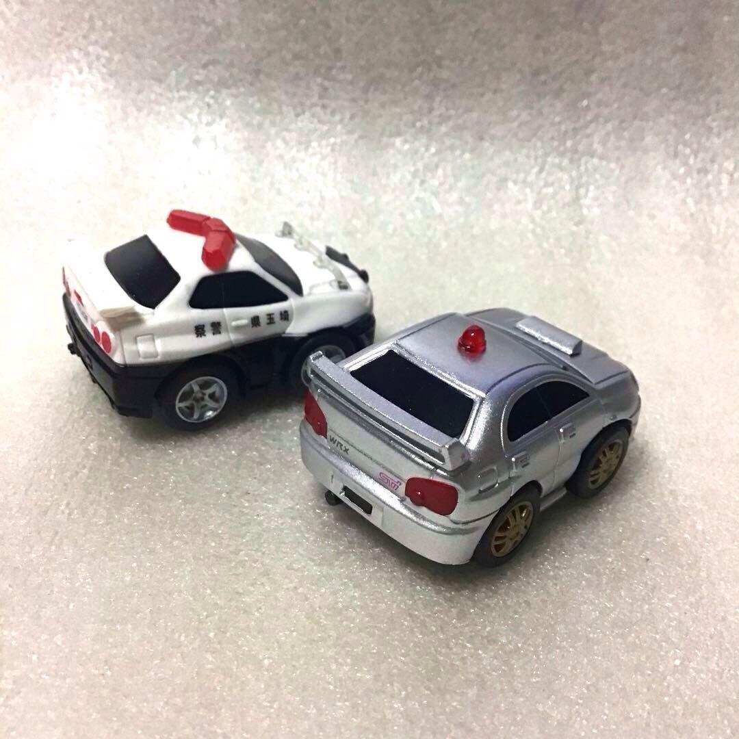 New LIFE様 リクエスト確認用　GTRパトカー、スバル覆面パトカー　2台