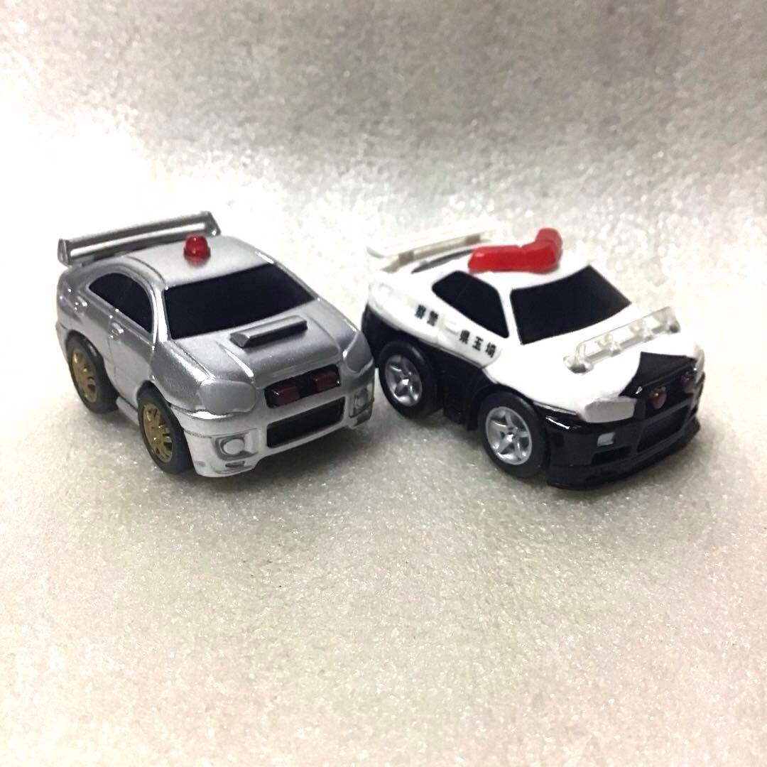 New LIFE様 リクエスト確認用　GTRパトカー、スバル覆面パトカー　2台