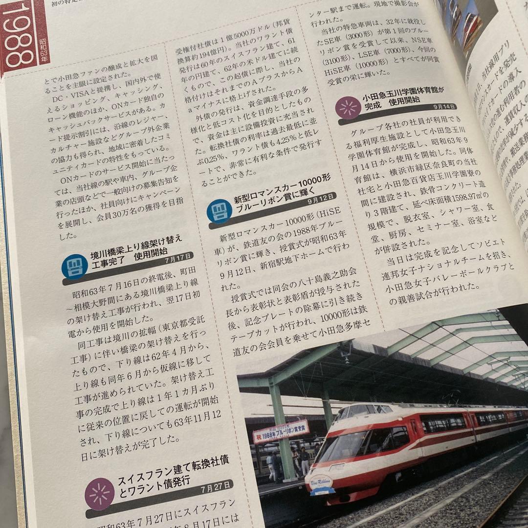 #746：非売品‼️ 小田急75年史　謹呈状付き‼️