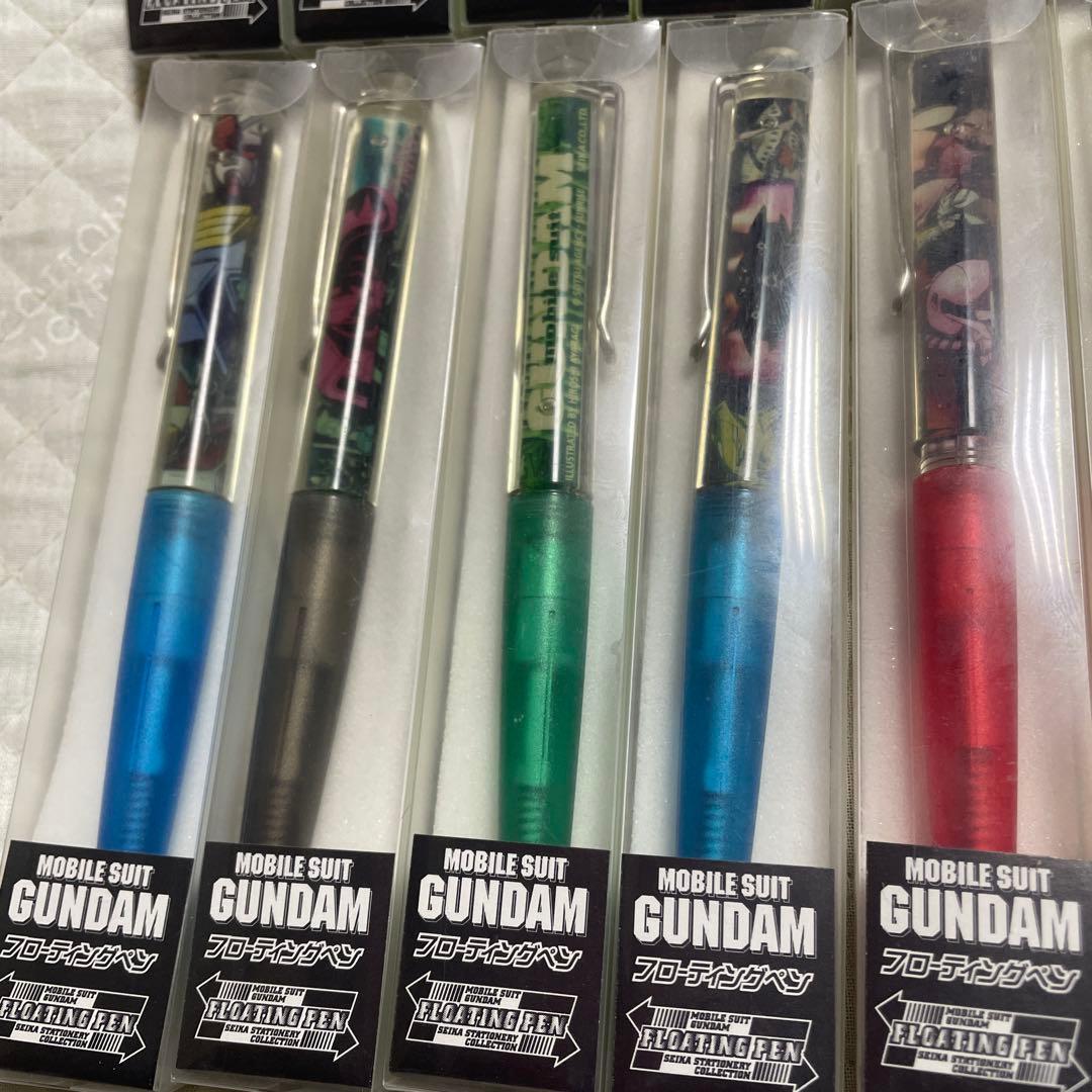 平成レトロ　モビルスーツガンダム　フローティングペン　20種20本セット