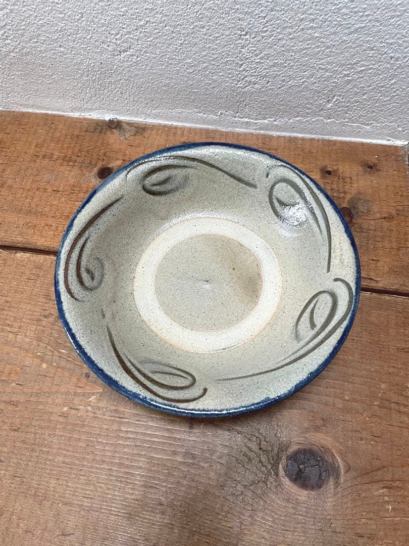 沖縄やちむん　新品未使用　大皿