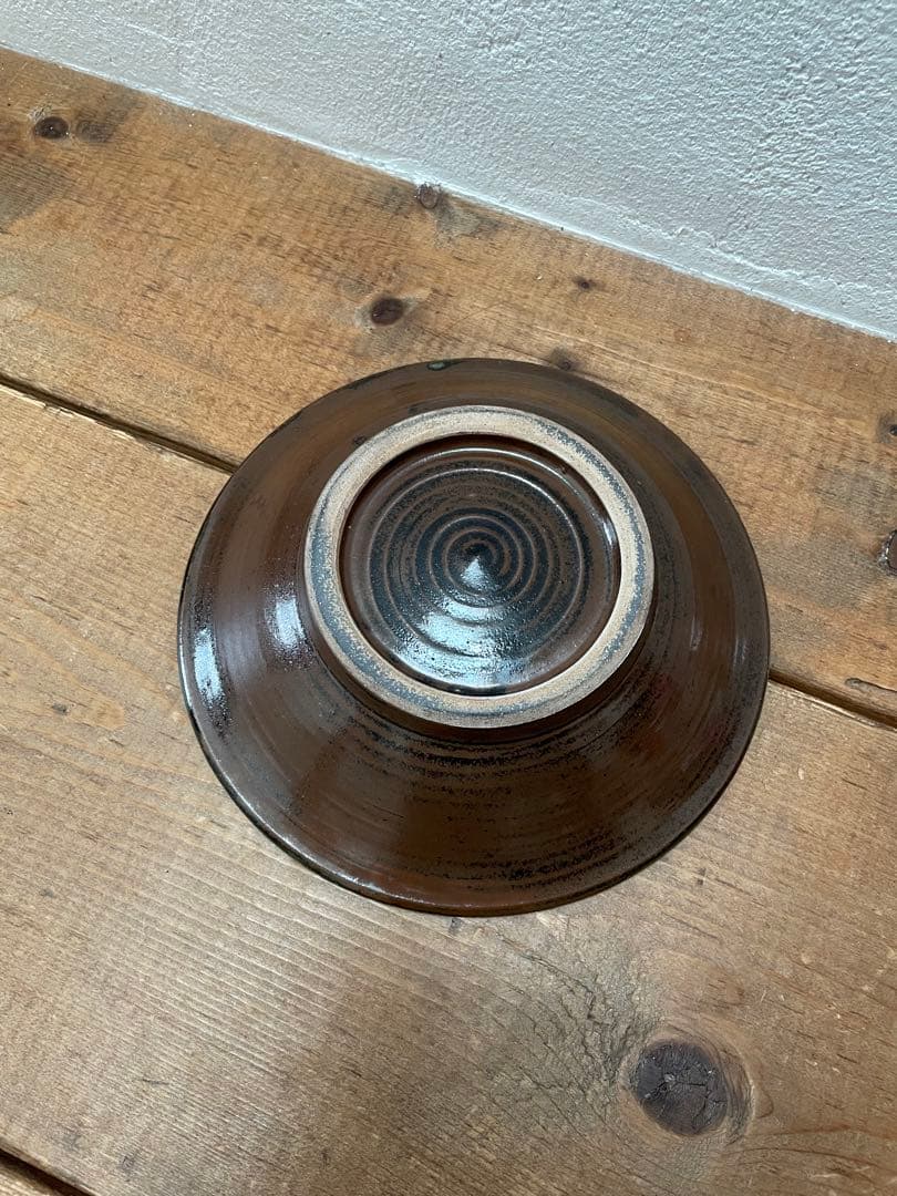 沖縄やちむん　新品未使用　大皿