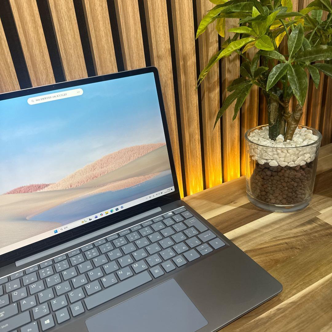 大人気‼️Surface Laptop Go☘アイスブルー☘第10世代☘ノートPC