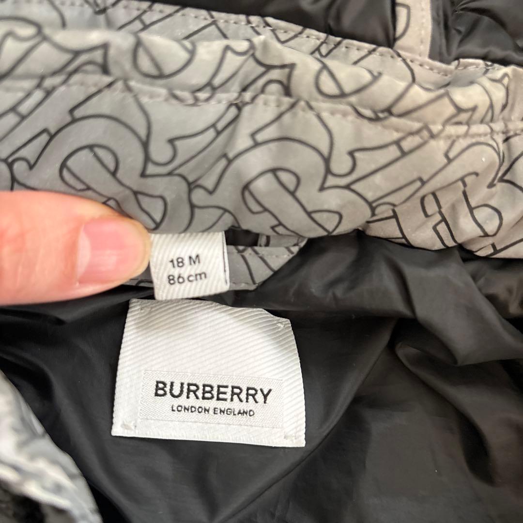 バーバーリー　Burberry ベビー　ダウン　ロゴ　18M 86cm