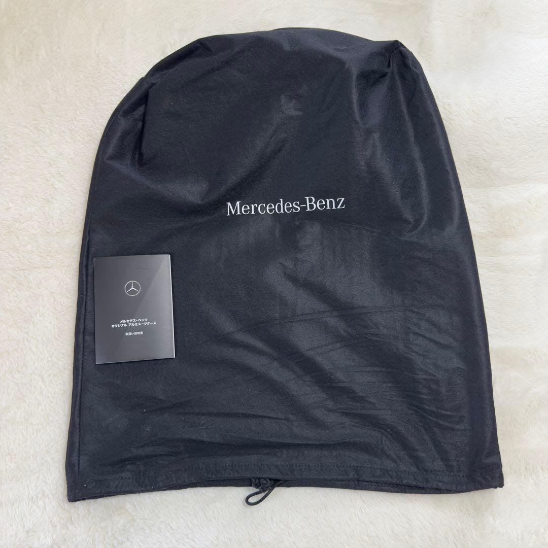 新品未使用メルセデスベンツ　アルミボディーキャリーケース4輪TASロック保存袋