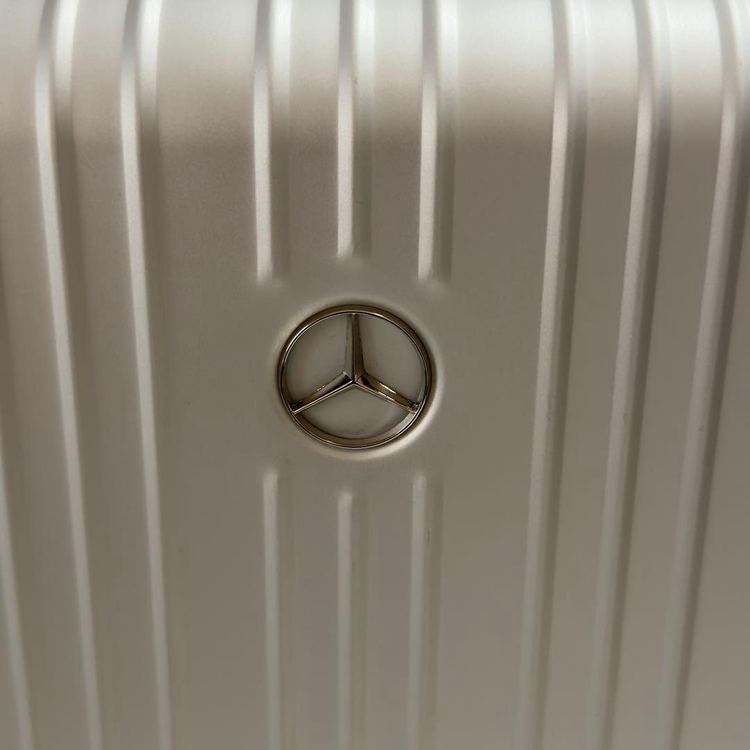 新品未使用メルセデスベンツ　アルミボディーキャリーケース4輪TASロック保存袋