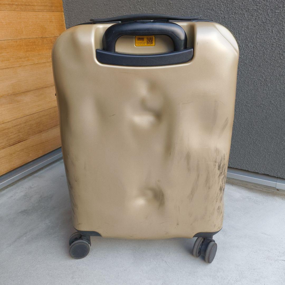 CRASH Baggage ゴールドキャリーケース Sサイズ(40L)