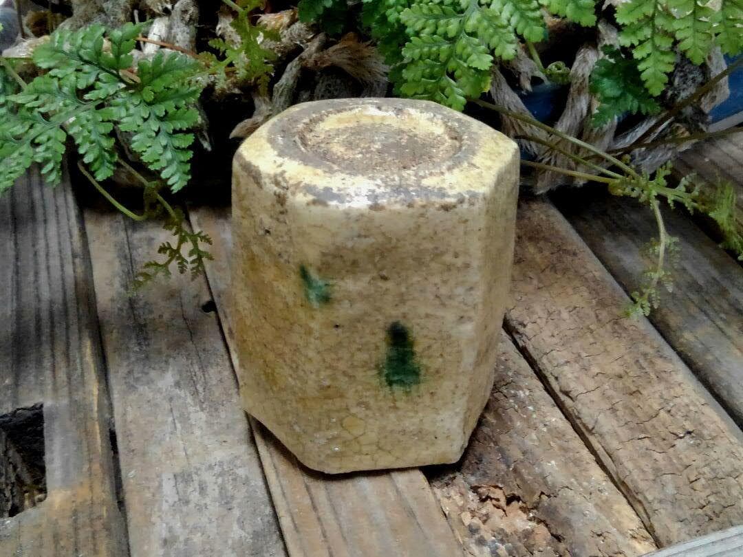 ♥黄瀬戸　ぐい飲み　桐箱付き　ぐい吞み　骨董品