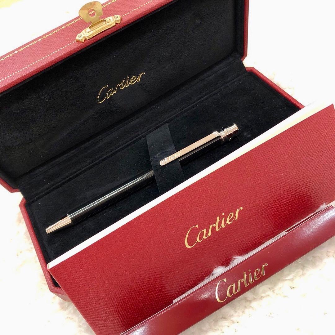 Cartier カルティエ ボールペン 黒
