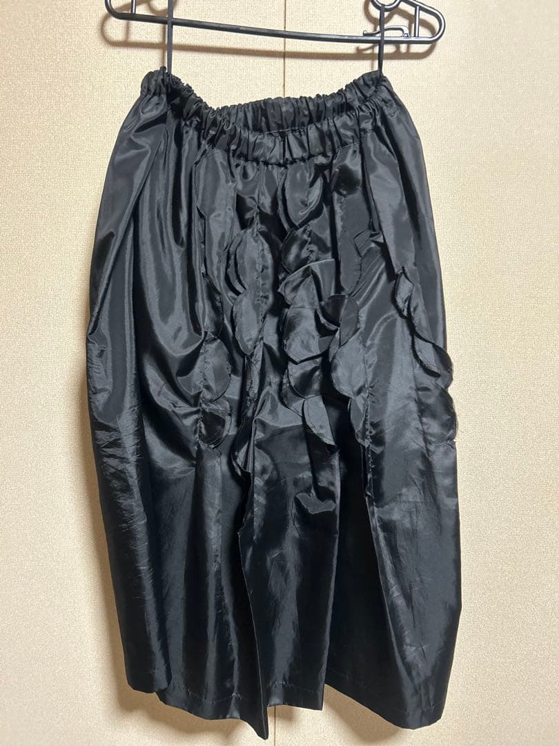 robe de COMME 黒 フレアスカート