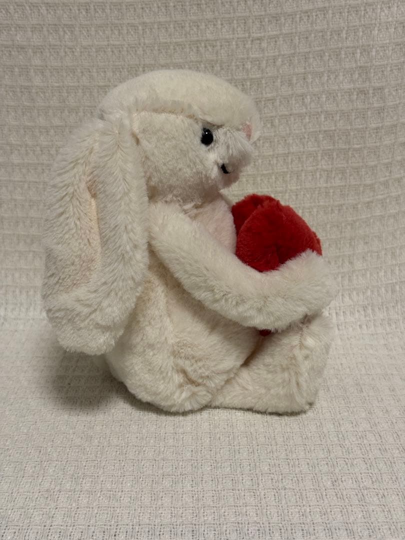 Bashful Red Love Heart Bunny ラブハートバニー S