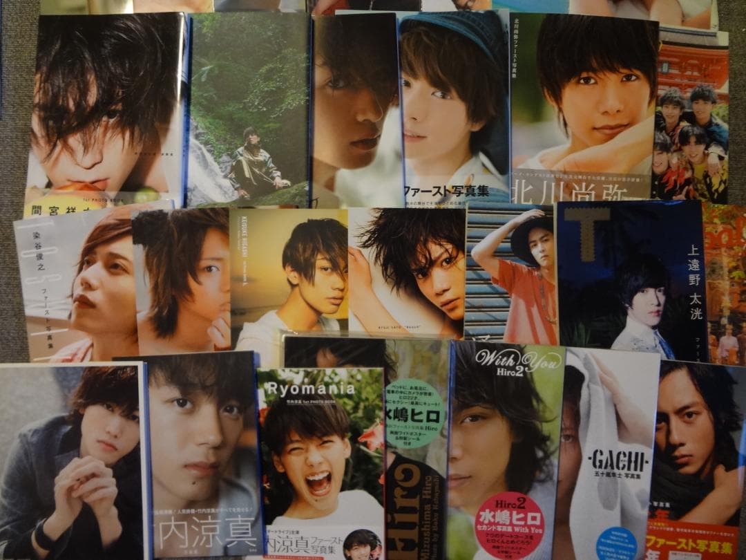 英俊嘅男孩，演員，配音演員，藝術家摘要寫真集