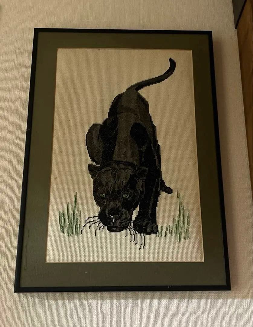 50’s ブラックパンサー 黒豹 ロカビリー ミッドセンチュリー アトミック