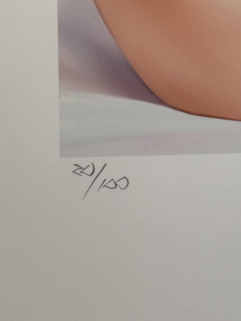 【真作保証】　『HIROSHI SATO作』　EDナンバー サイン 作品名有