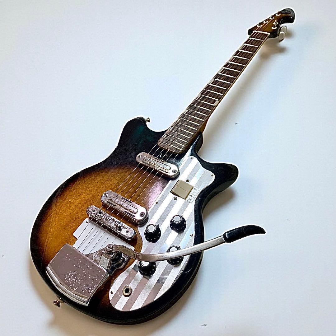 レア！箱付き！Teisco MJ-2L 60s国産ビザール フレット交換済