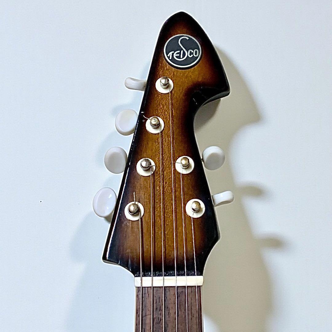 レア！箱付き！Teisco MJ-2L 60s国産ビザール フレット交換済