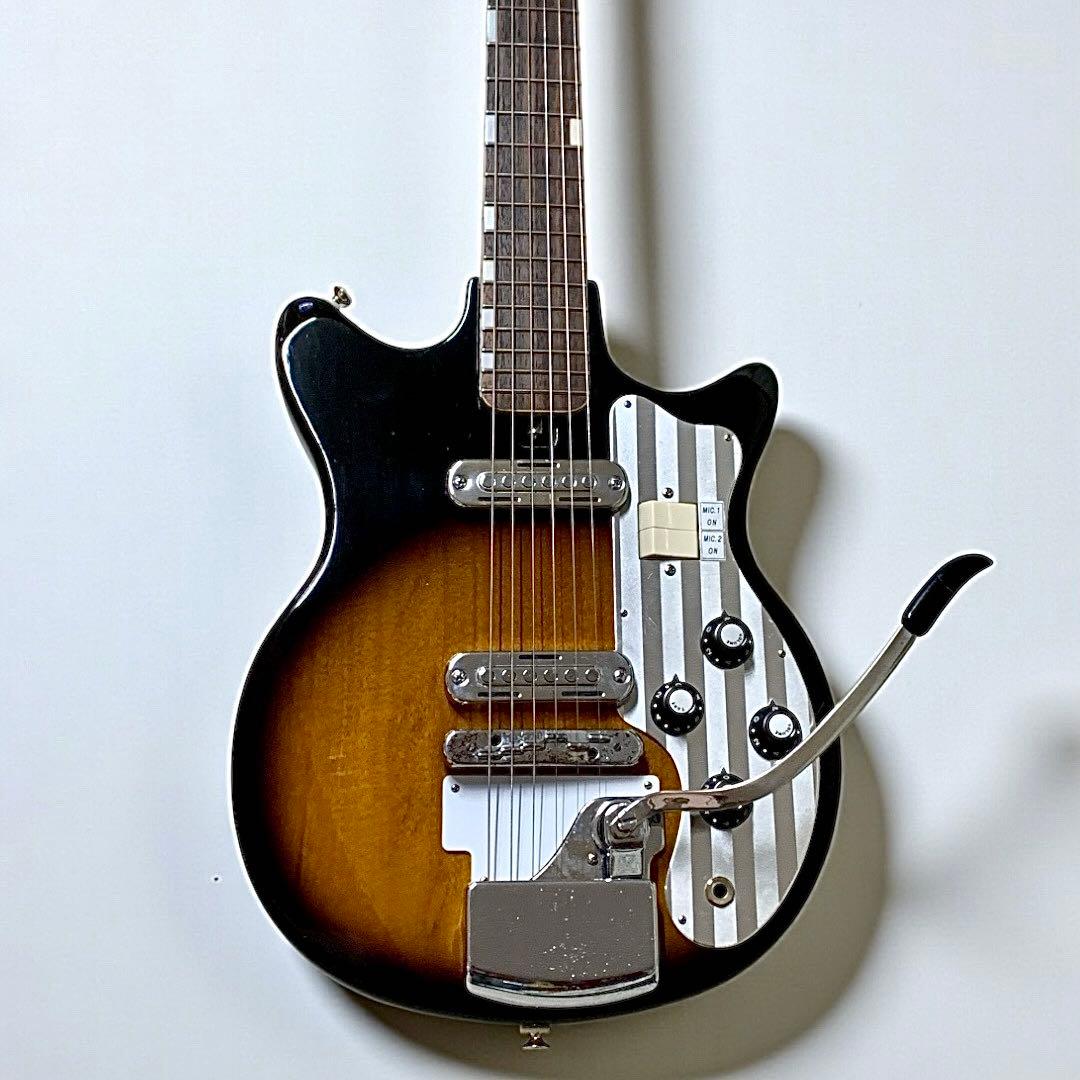 レア！箱付き！Teisco MJ-2L 60s国産ビザール フレット交換済