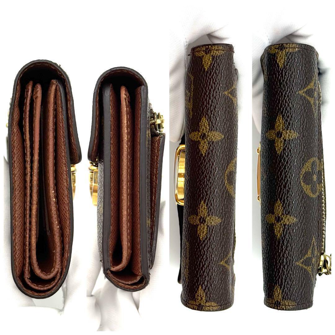 極上美品❣️ルイヴィトン モノグラム コアラ コンパクト 財布　L72