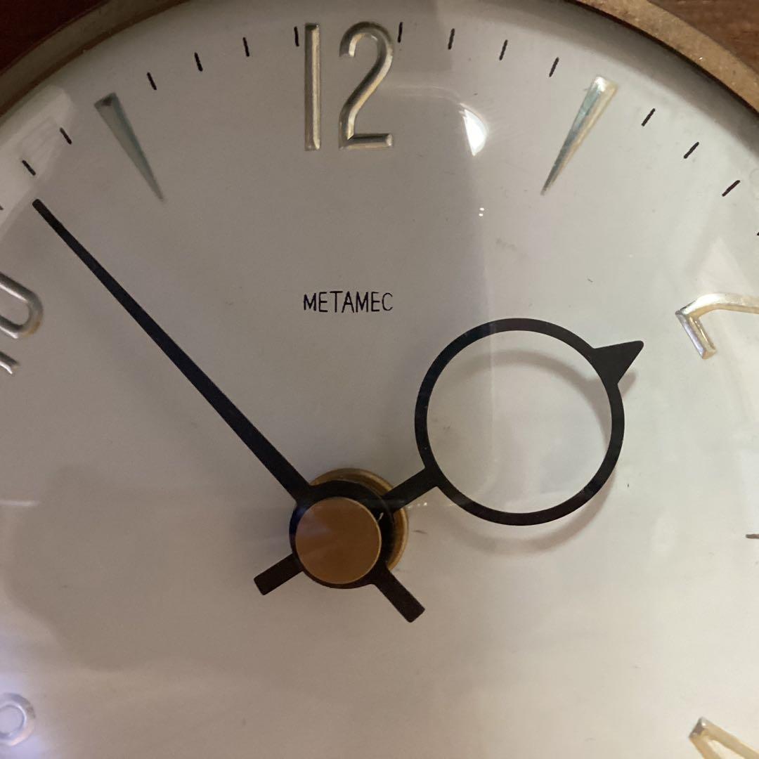 イギリス　MEC 置き時計　ヴィンテージ　アンティーク