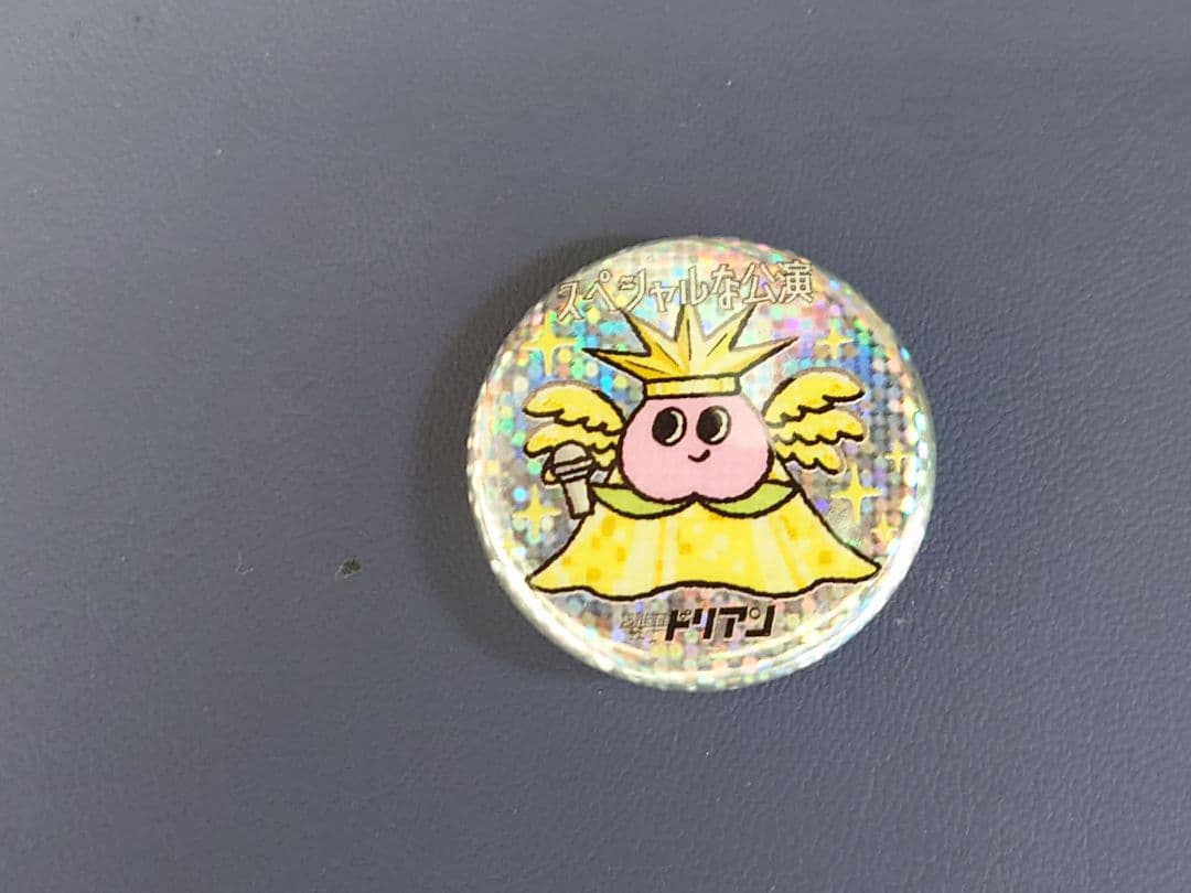 まる様確認用　ドリアン缶バッジ①