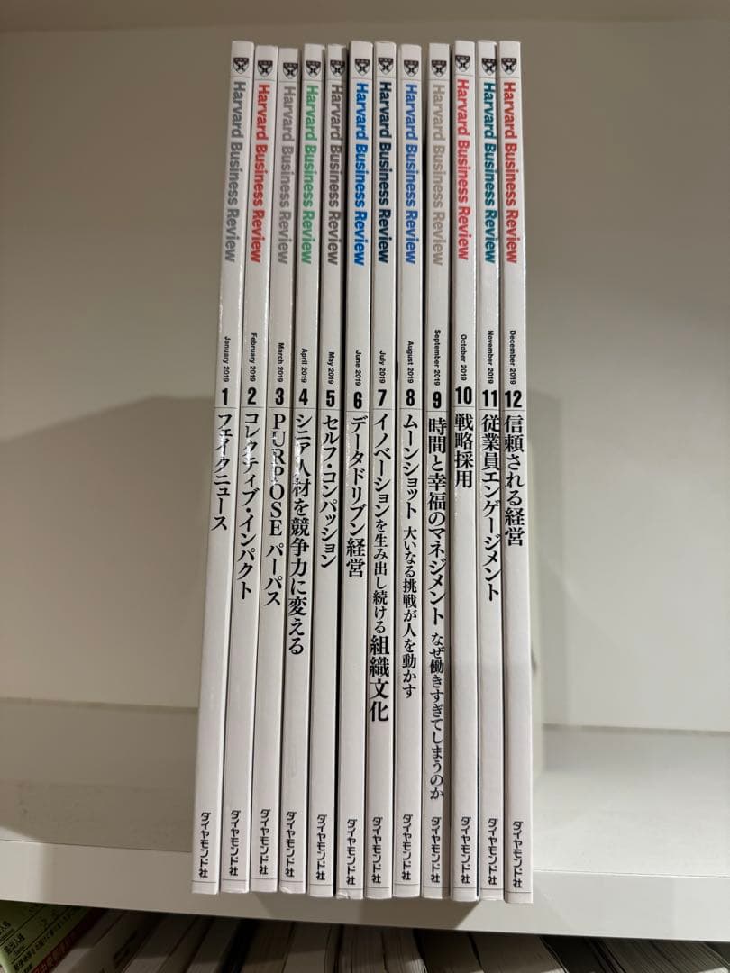 全107冊／ハーバードビジネスレビュー　2014年3月号から2022年2月号