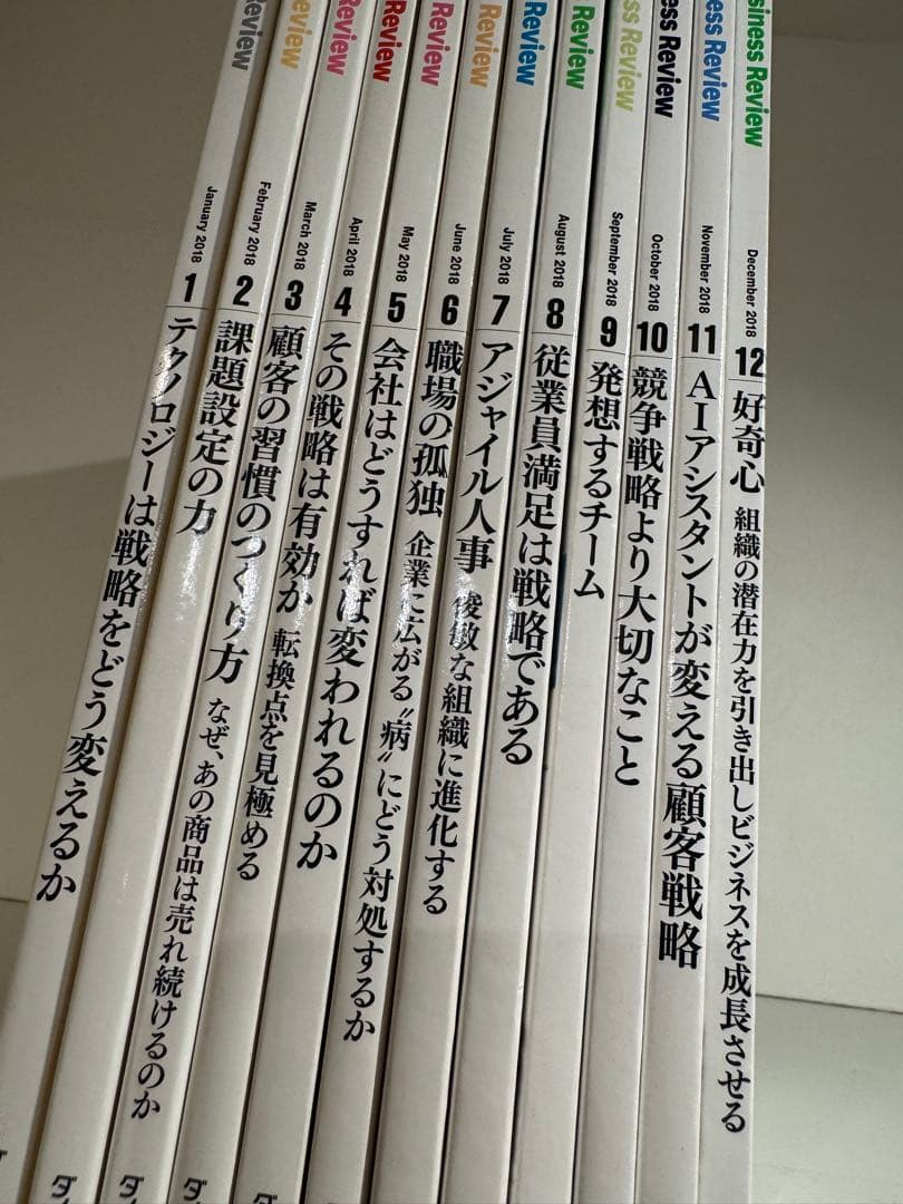 全107冊／ハーバードビジネスレビュー　2014年3月号から2022年2月号