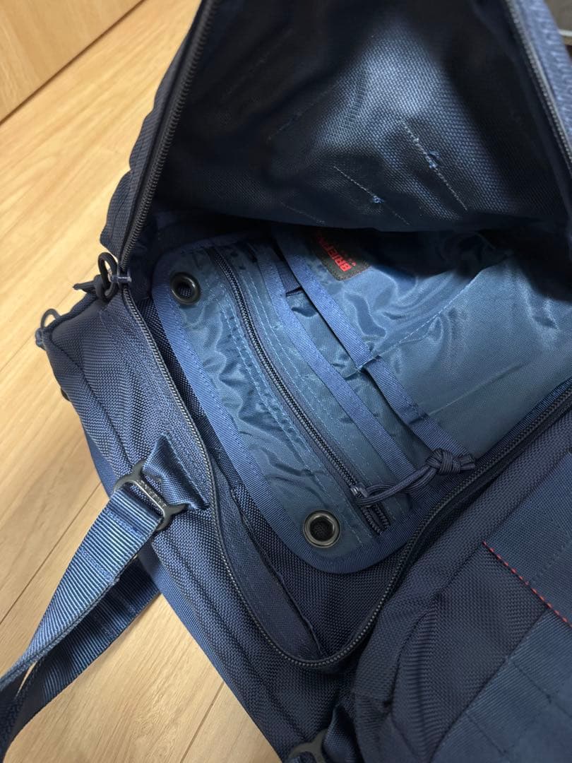 値下ブリーフィング ビームスネオトリニティ3way AIR FORCE BLUE