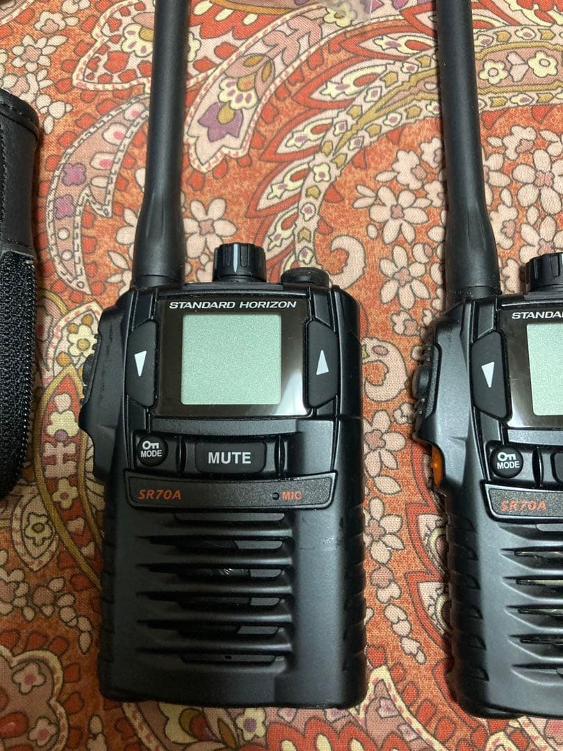 スタンダード　ホライゾン　SR70Aトランシーバー 2台セット付属品付き